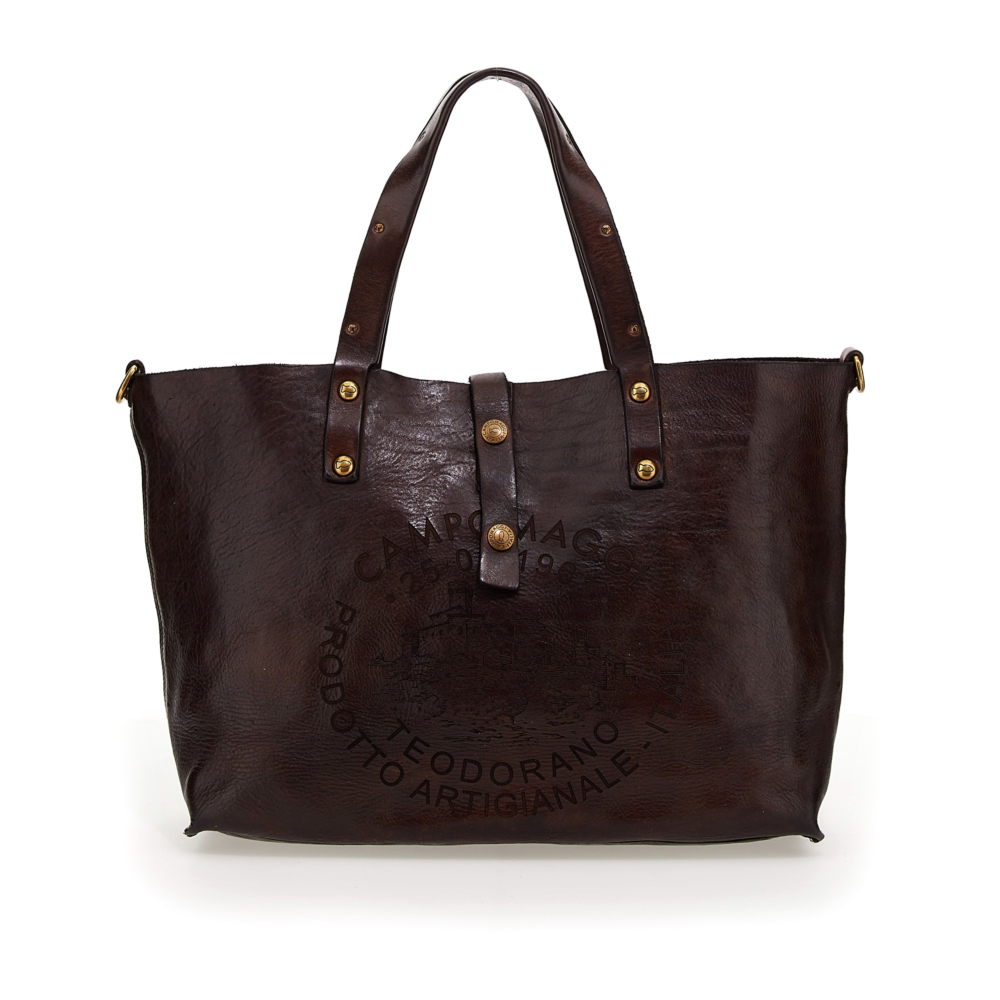 Shopping Bag/Shopper Teodorano Brown | Campomaggi