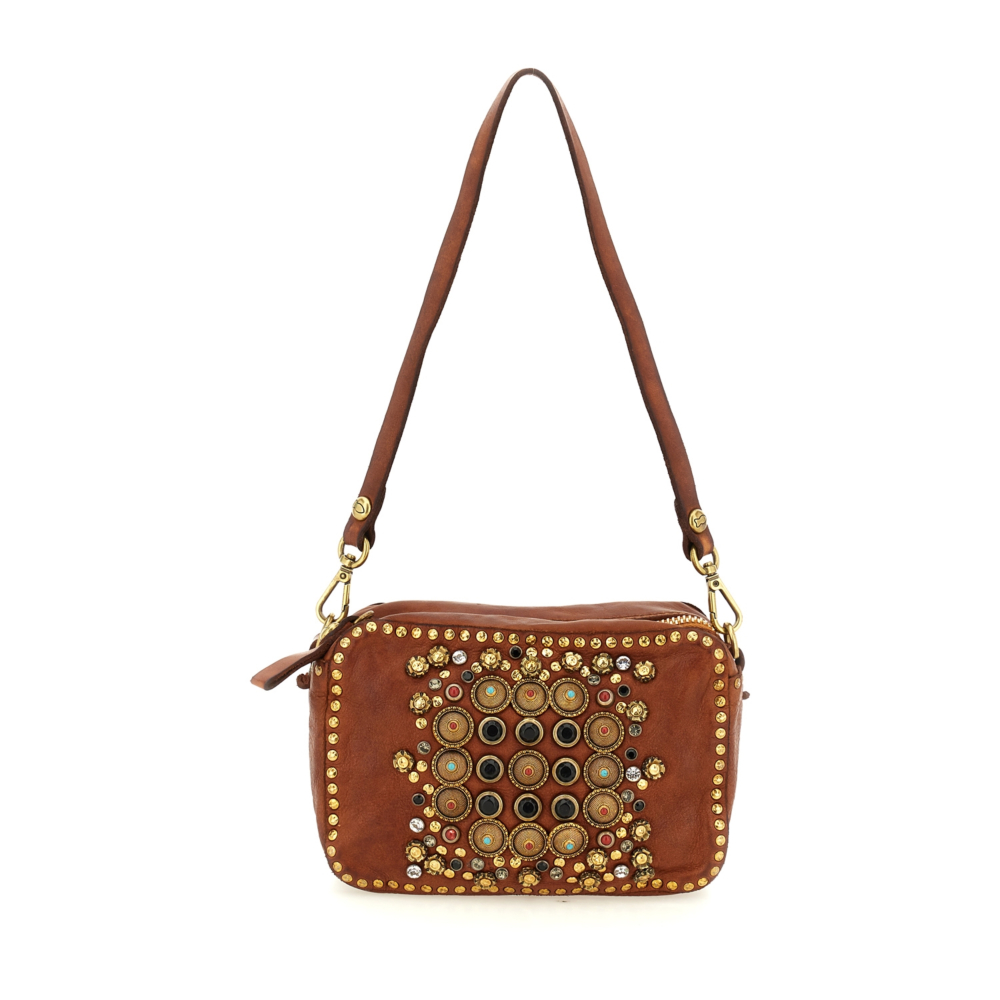 CAMPOMAGGI ショルダーバッグ Camera Bag Ribes Cognac | Campomaggi