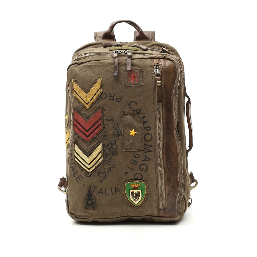 Backpack Olmo Green | Campomaggi