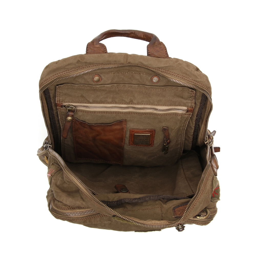 Backpack Olmo Green | Campomaggi