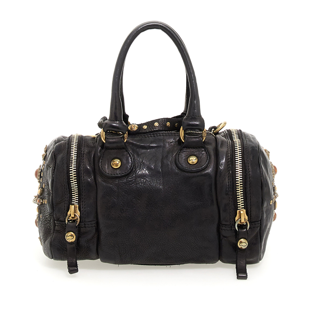 Boston Bags Bella Di Notte Black | Campomaggi