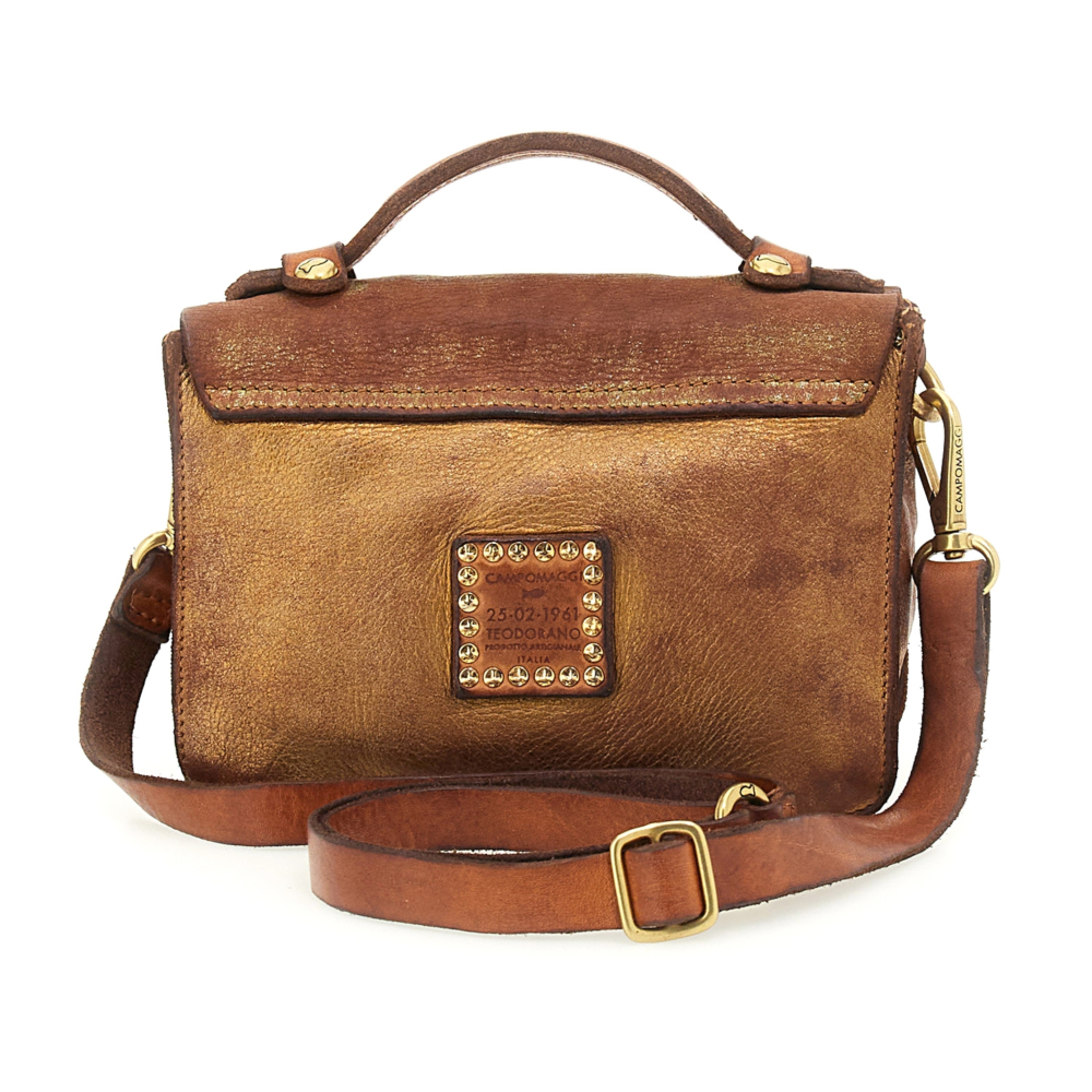 Crossbody Bag Aurora Cognac Campomaggi