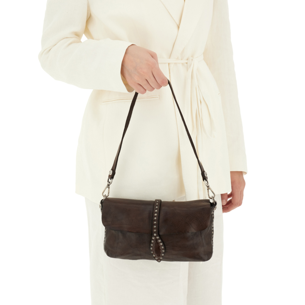 Clutch Bag Artemisia Brown | Campomaggi