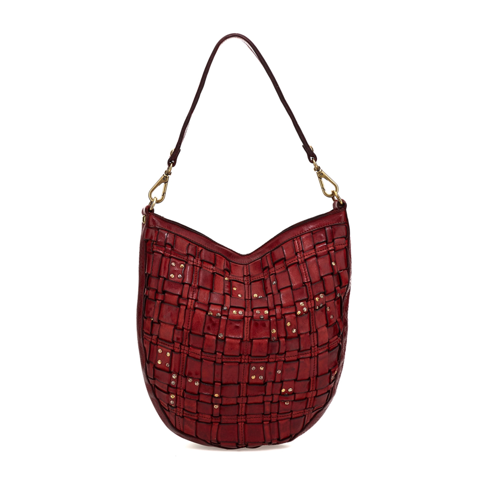 Shoulder Bag Edera Red | Campomaggi