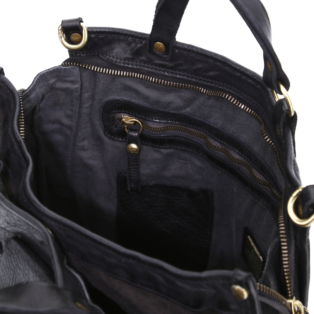 Shopping Bag/Shopper Tokio Black | Campomaggi