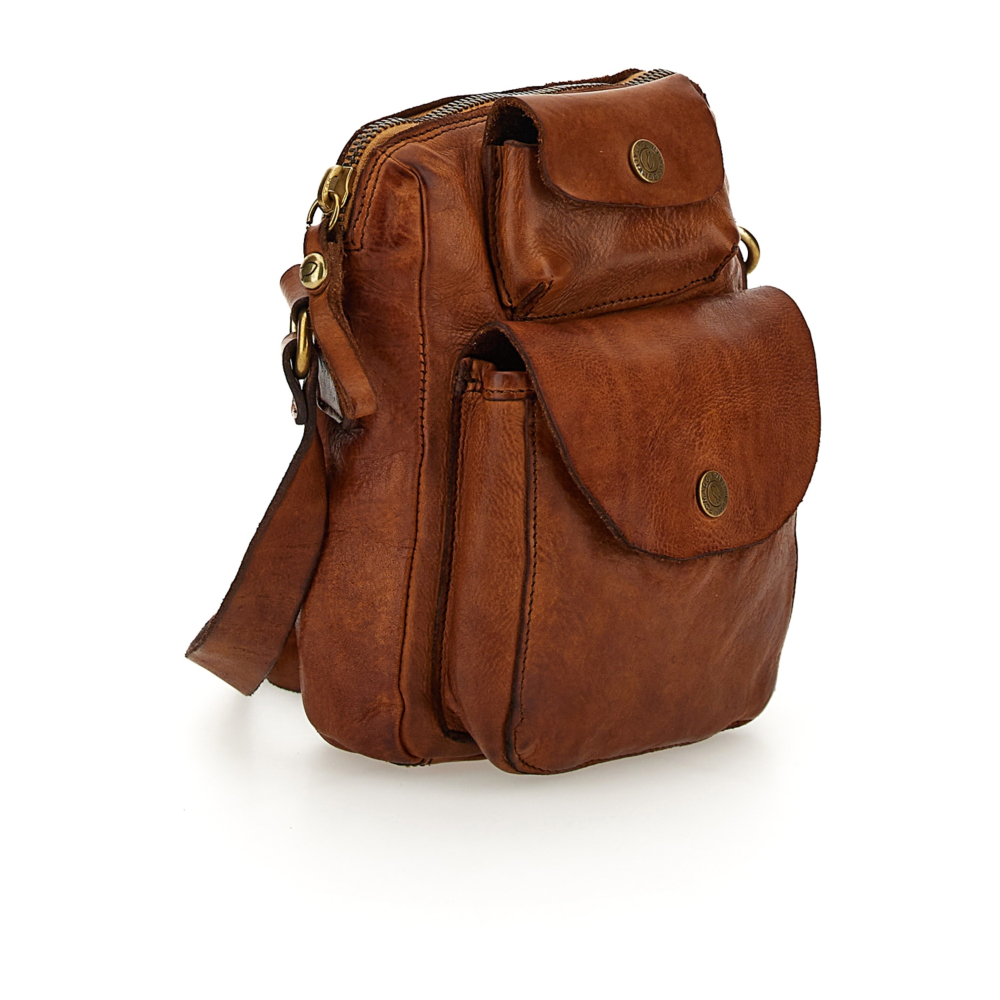 Crossbody Bag Berlino Cognac | Campomaggi