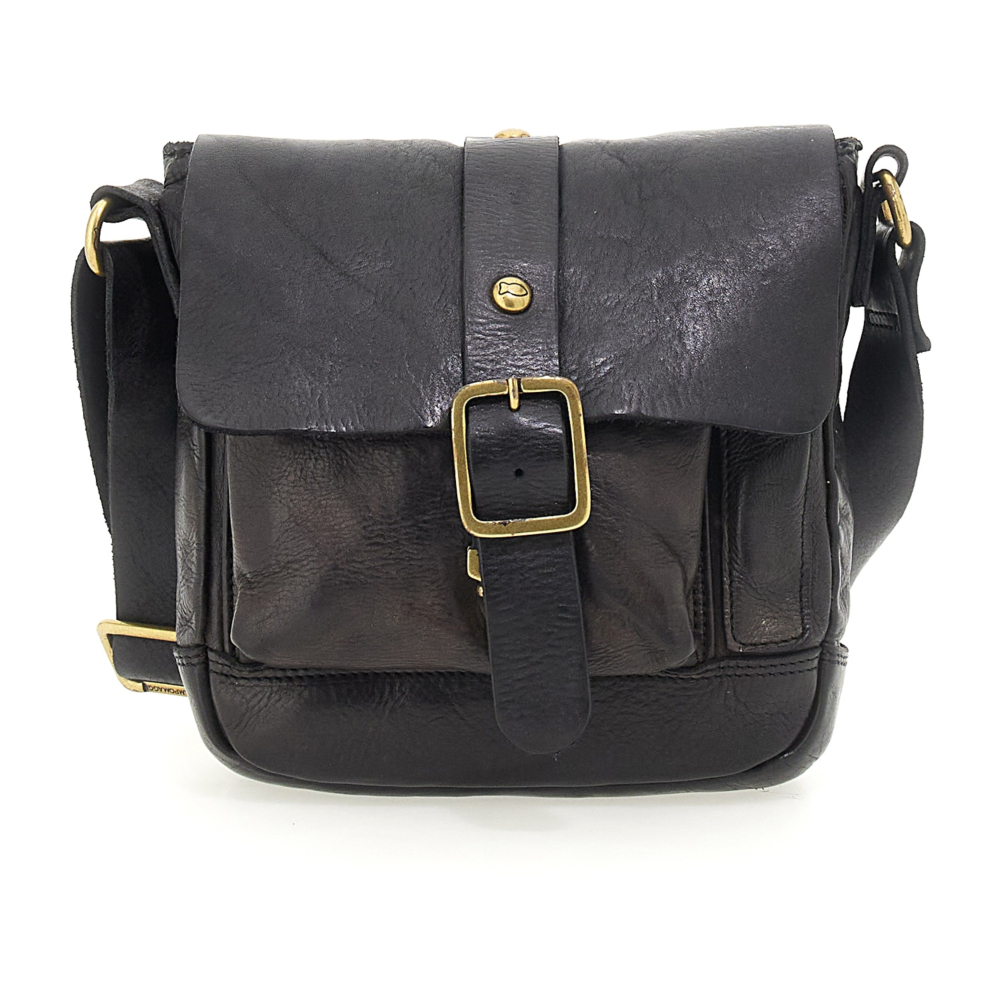 Crossbody Bag Berlino Black | Campomaggi