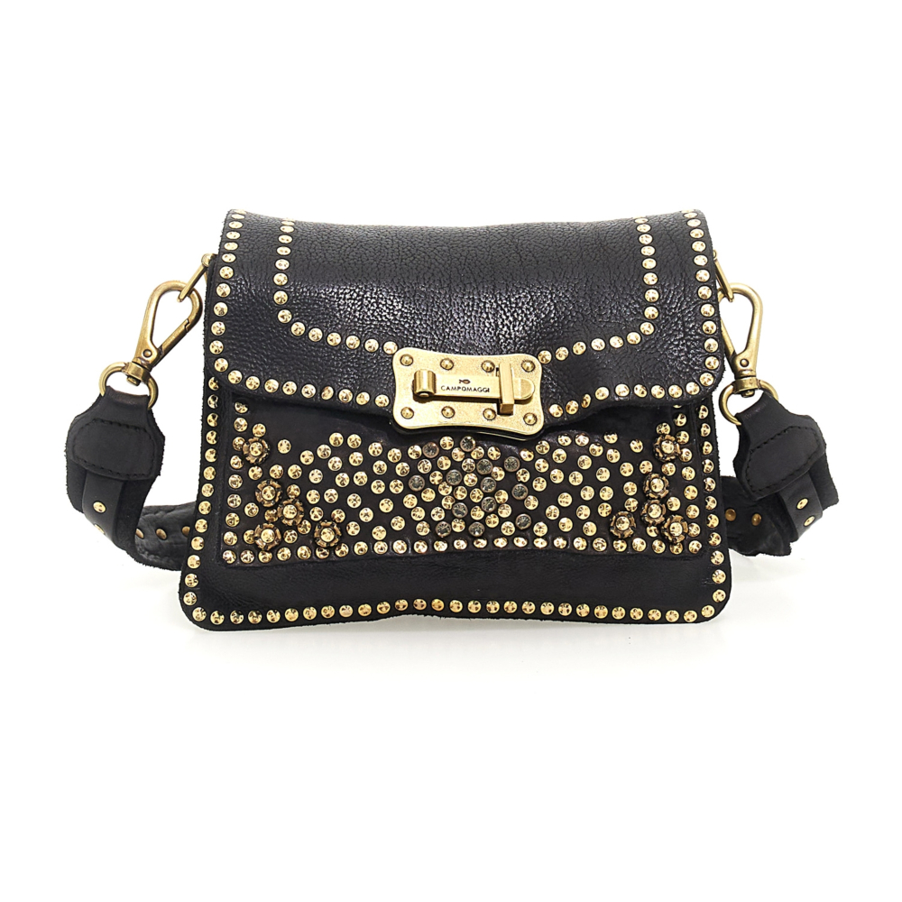 ま*い様 CAMPOMAGGI ブラック ハンドバッグ Shoulder Bag Ebano Black | Campomaggi