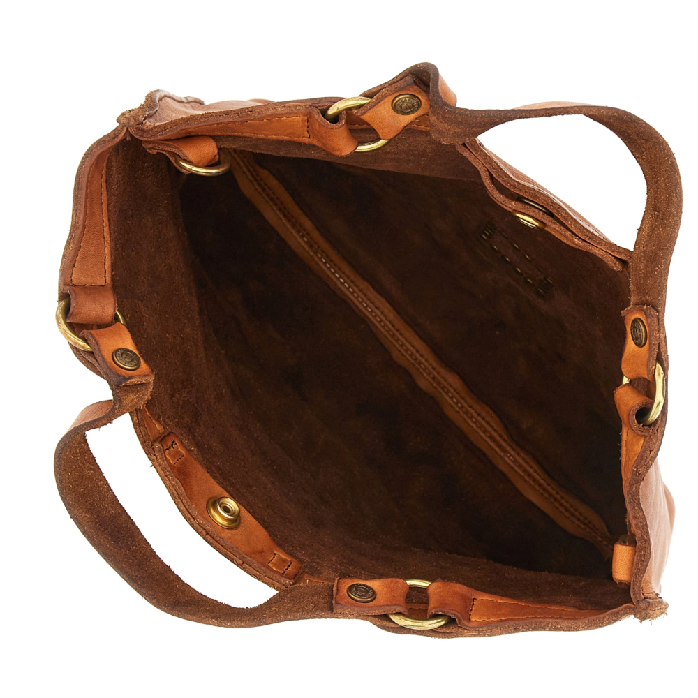 Shopping Bag/Shopper Customize your Campomaggi Cognac | Campomaggi