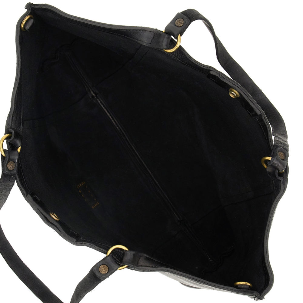 Shopping Bag/Shopper Customize your Campomaggi Black | Campomaggi