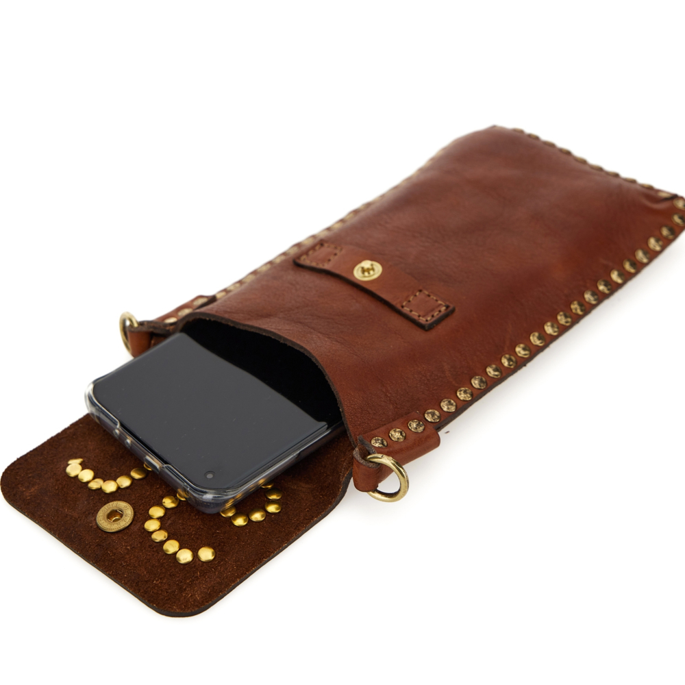 Smartphone Case Customize your Campomaggi Brown | Campomaggi