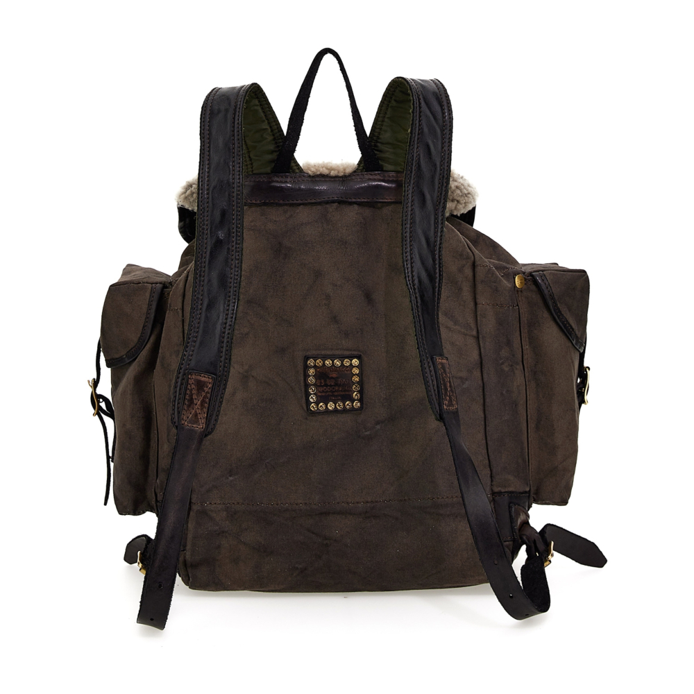 asos leather backpack uk Zaino Nero Asos Zaino Pelle ASOS DESIGN Backpack In Black Faux Leather ASOS