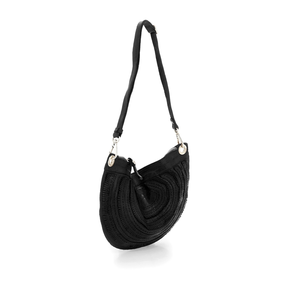Shoulder Bag Malibu' Black Campomaggi