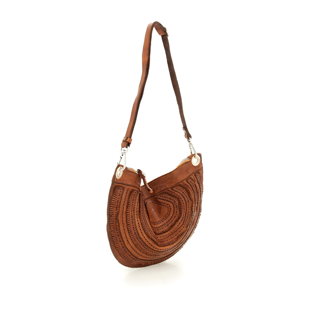 Shoulder Bag Malibu' Cognac | Campomaggi