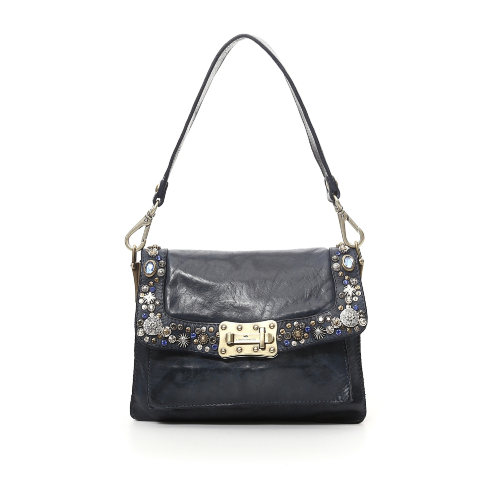 Barletta Small Leather Bag D26 Blu Notte main image 1
