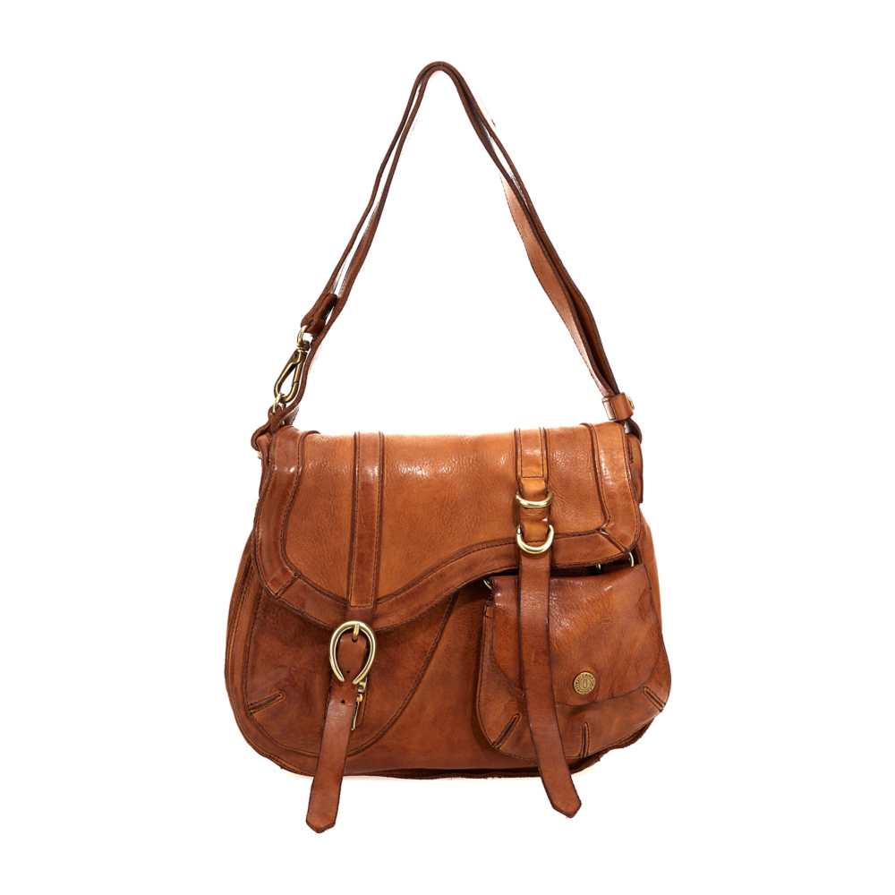 Shoulder Bag Arya Cognac | Campomaggi