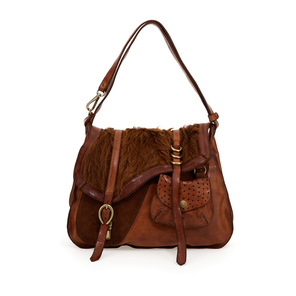 Shoulder Bag Arya Cognac | Campomaggi