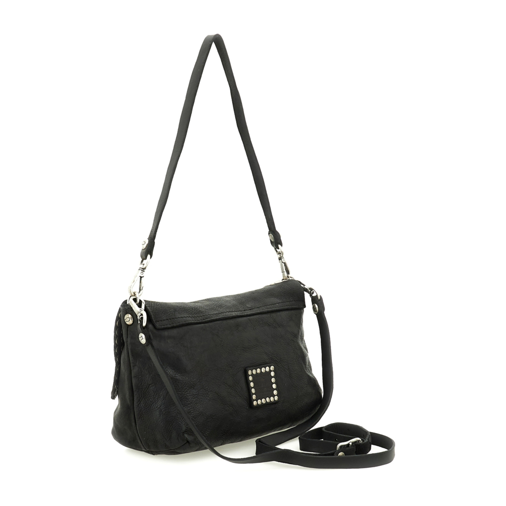 Crossbody Bag Orchidea Black | Campomaggi