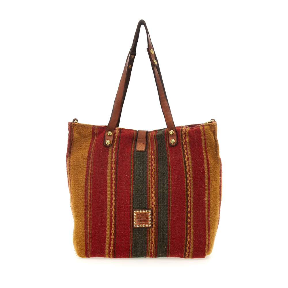 Shopping Bag/Shopper Genziana Multicolor | Campomaggi