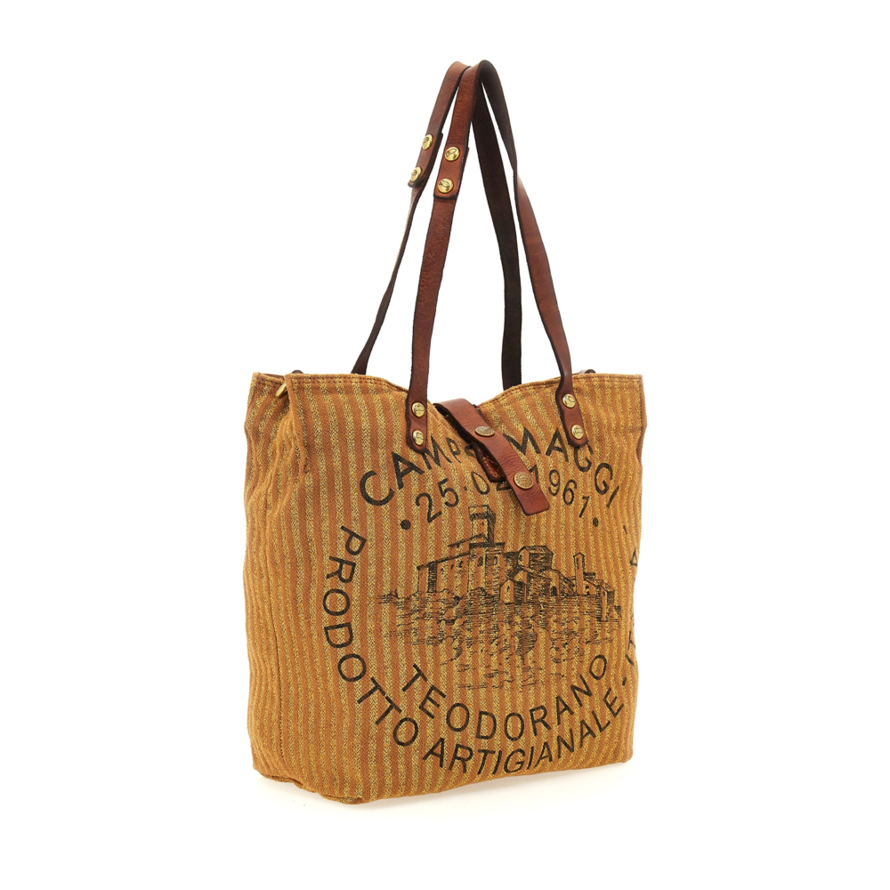 Shopping Bag/Shopper Genziana Beige | Campomaggi