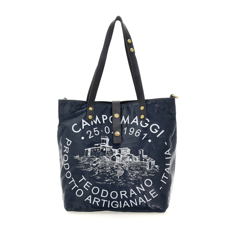 Shopping Bag/Shopper Genziana Blue | Campomaggi