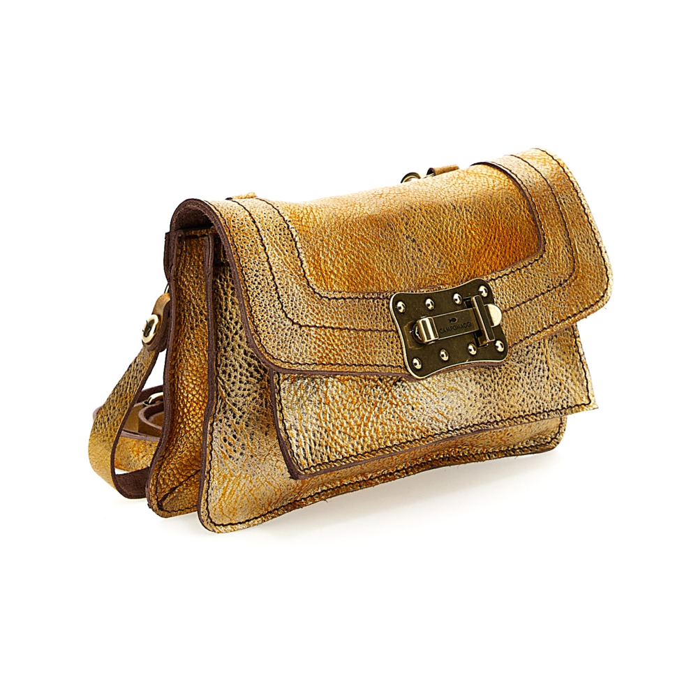 Crossbody Bag Vegas Gold Campomaggi