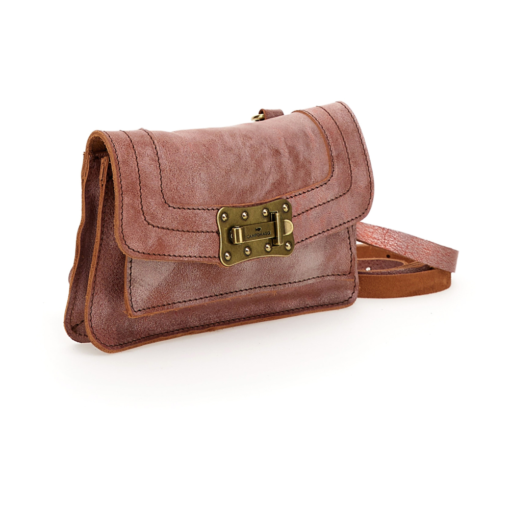 Crossbody Bag Vegas Pink Campomaggi