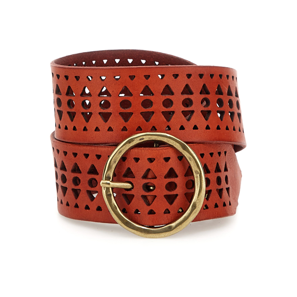 Belts Malibù Orange Campomaggi