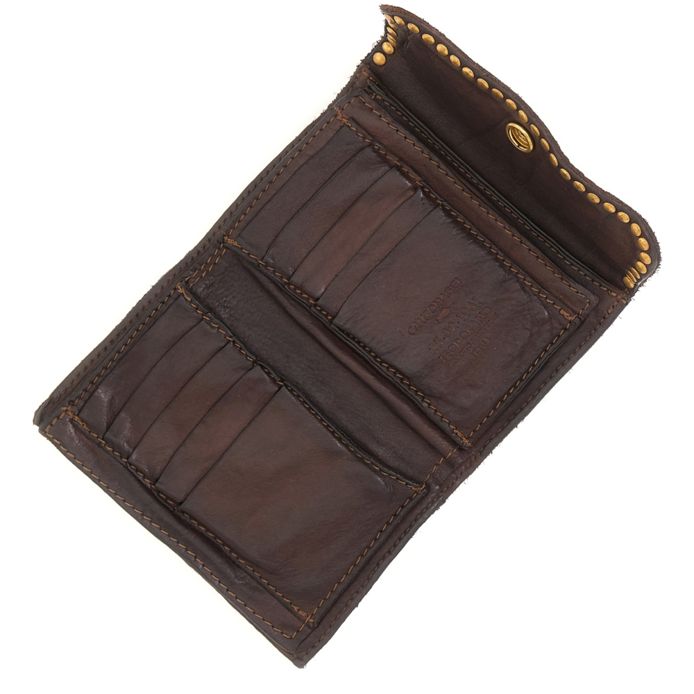 Campomaggi カンポマッジKura Mirta ウォレット 財布 Wallet Kura Brown | Campomaggi
