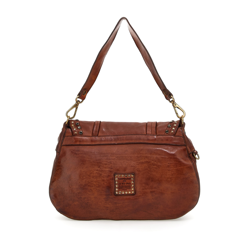 Shoulder Bag Arya Cognac | Campomaggi