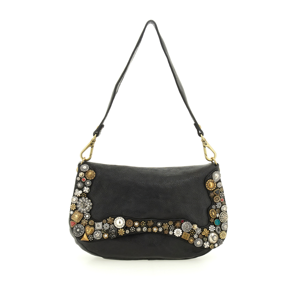 Shoulder Bag Bella di Notte Black | Campomaggi