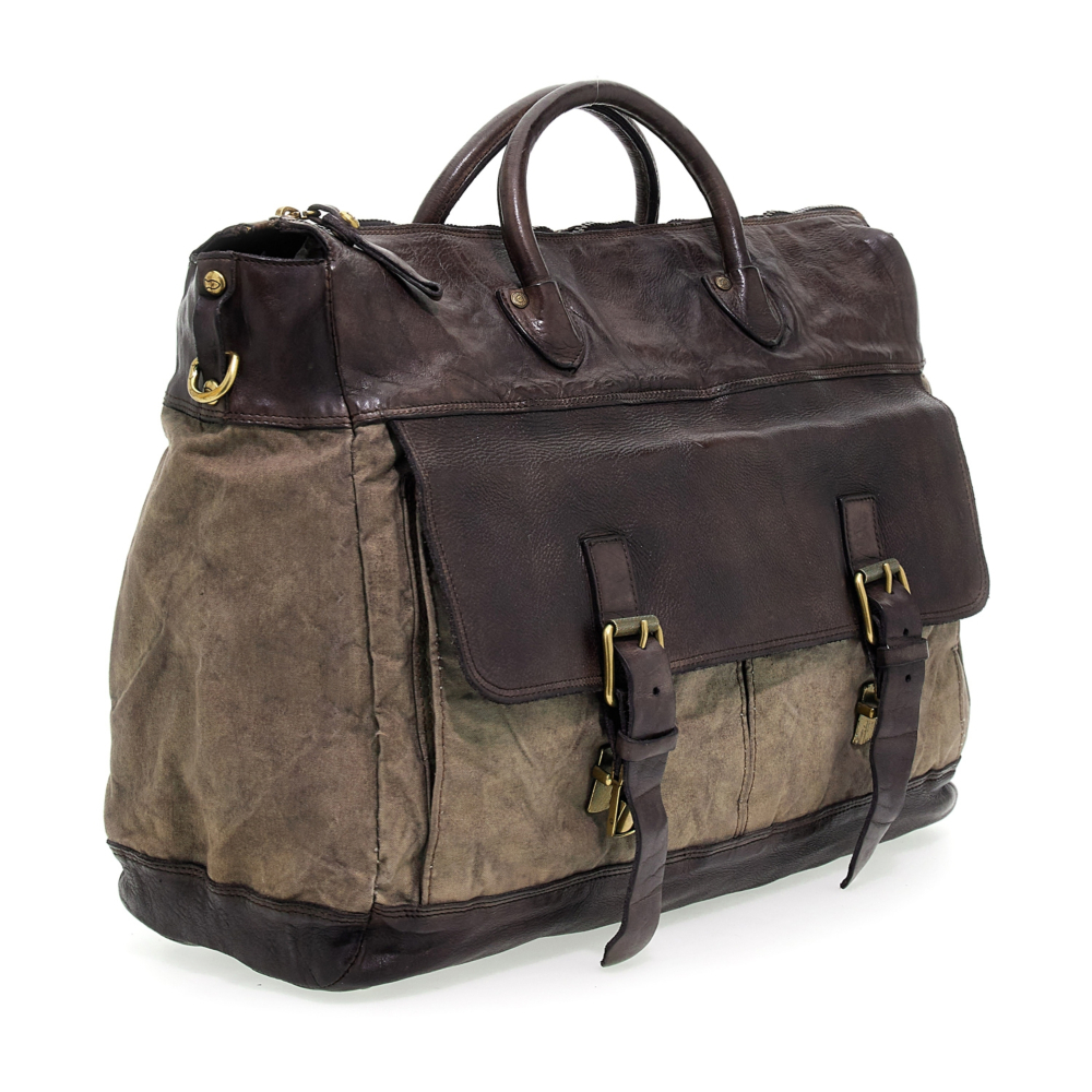 Travel Bag Nelson Grey Campomaggi