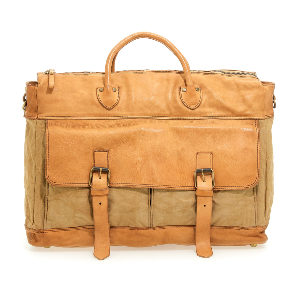 Travel Bag Nelson Beige Campomaggi