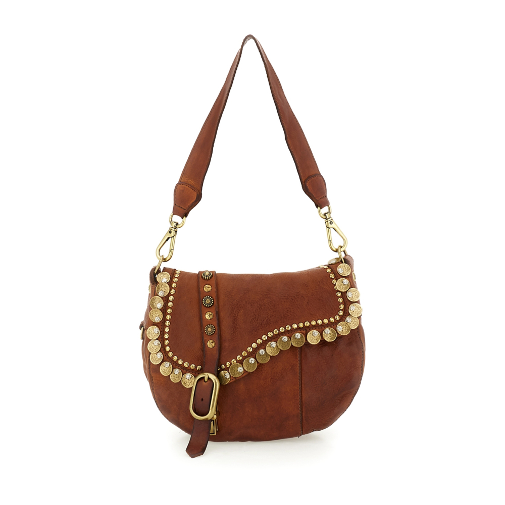 Crossbody Bag Felloniche Cognac | Campomaggi