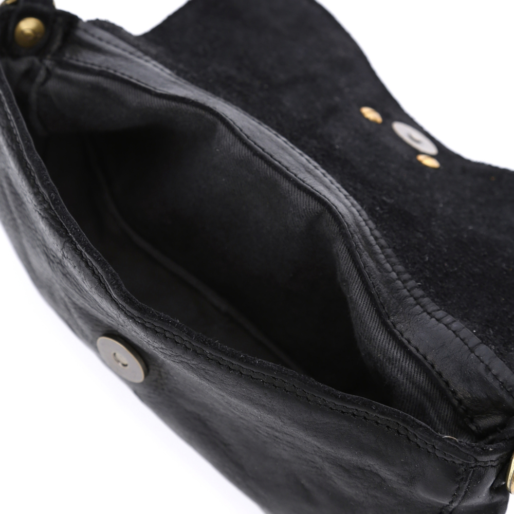 Sac à Dos CAMPOMAGGI En Cuir Noir - Pour Ordinateur - Unisexe - Neuf