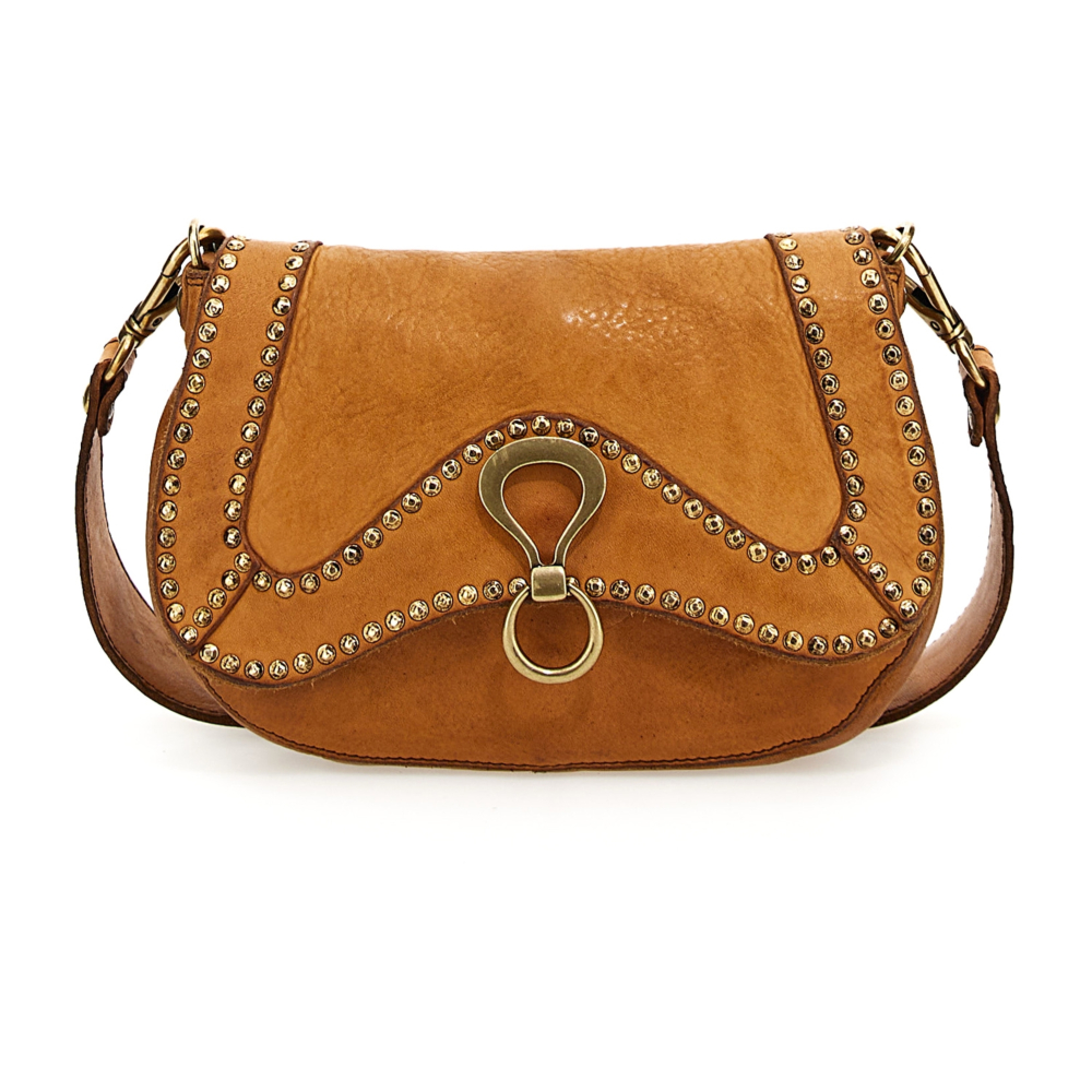 Shoulder Bag Acqua Beige Campomaggi