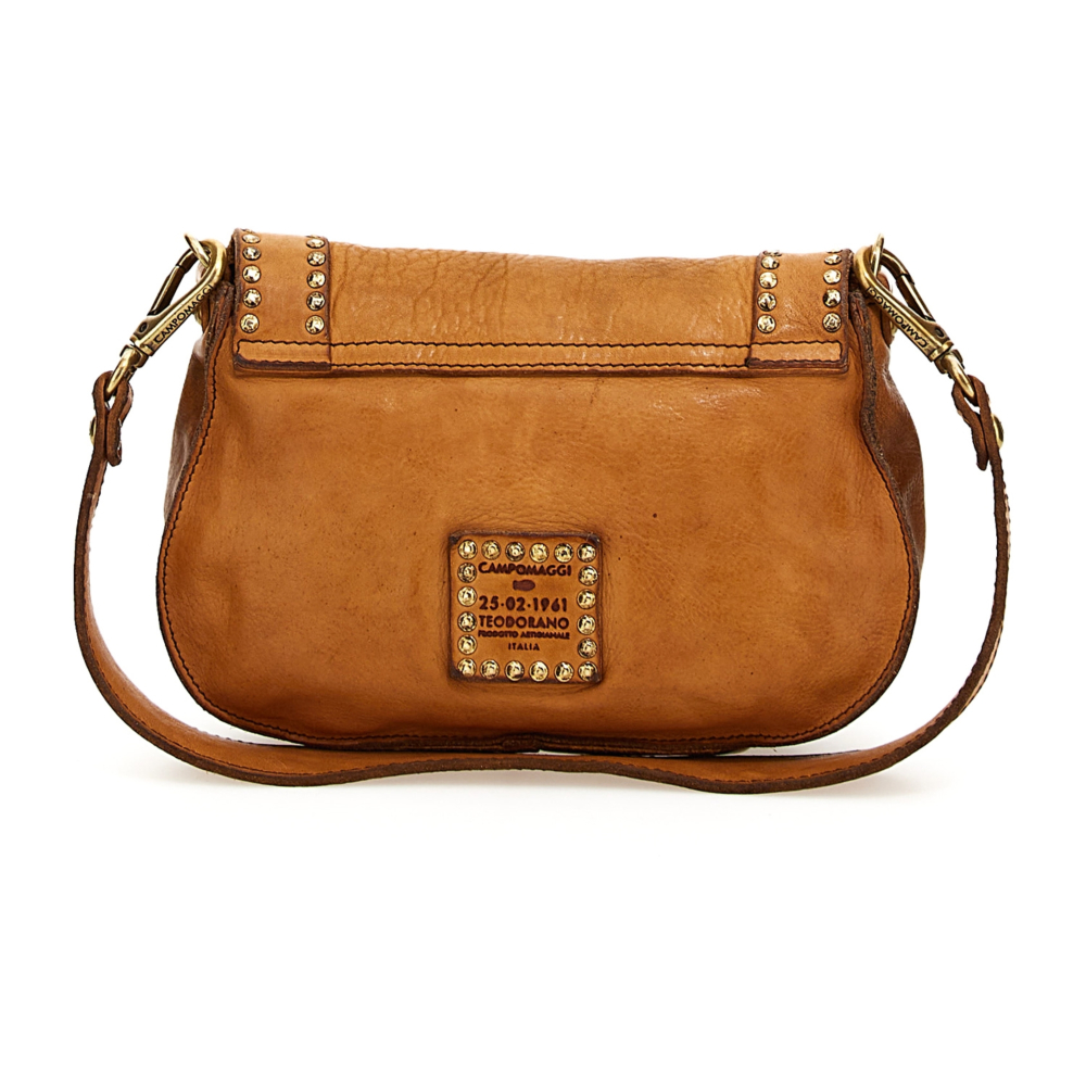 Shoulder Bag Acqua Beige Campomaggi