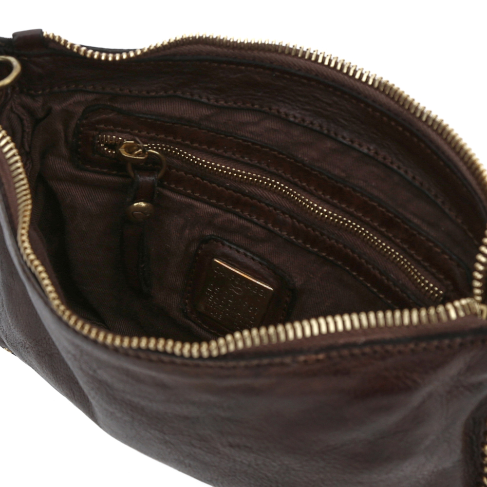 Borsellino Campomaggi Kura – Pelle Di Vacchetta Artigianale, Made In Italy, 2 Scomparti