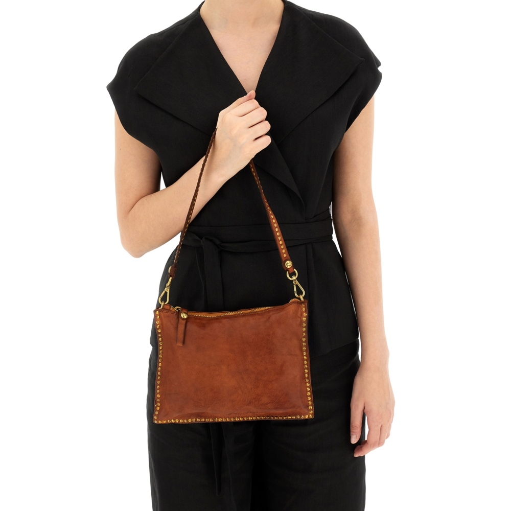 Clutch Bag Kura Cognac | Campomaggi