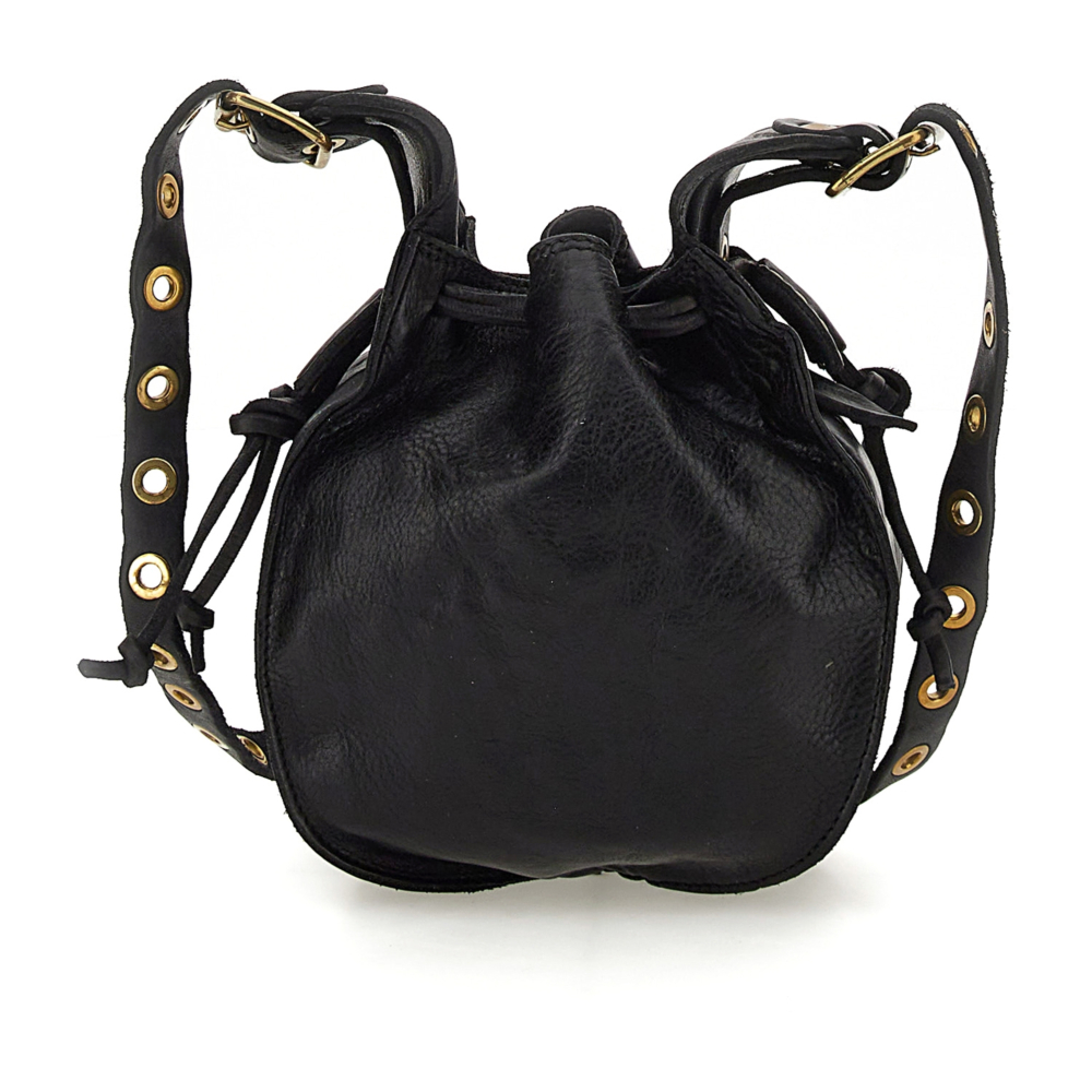 Beuteltasche Baltea Schwarz Campomaggi