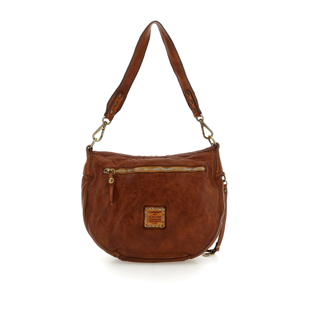 Shoulder Bag Nemi Cognac | Campomaggi