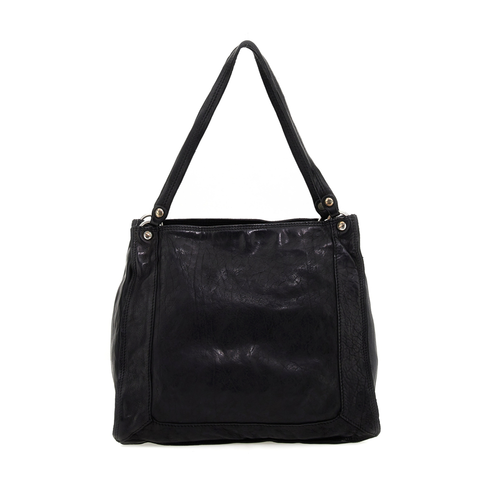 Shopping Bag/Shopper Merin Black | Campomaggi