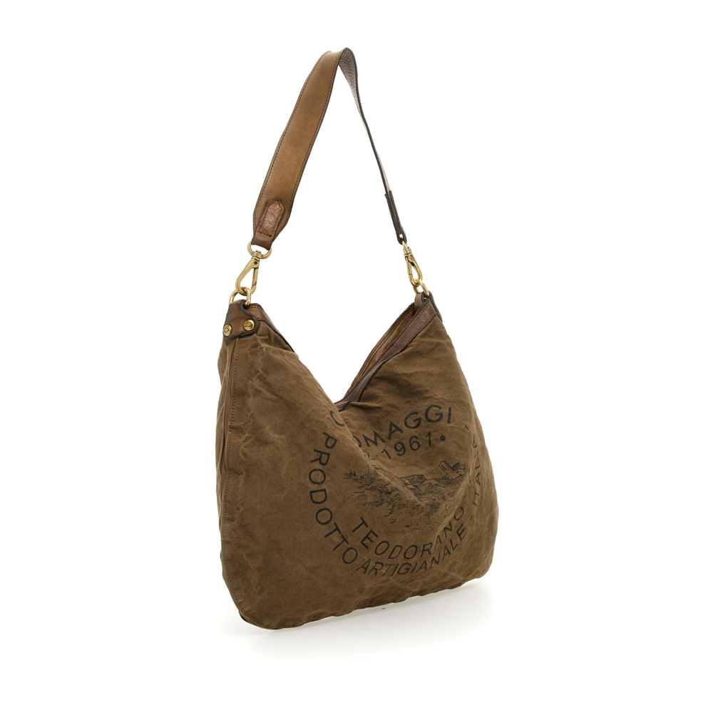 Shopping Bag/Shopper Genziana Green | Campomaggi