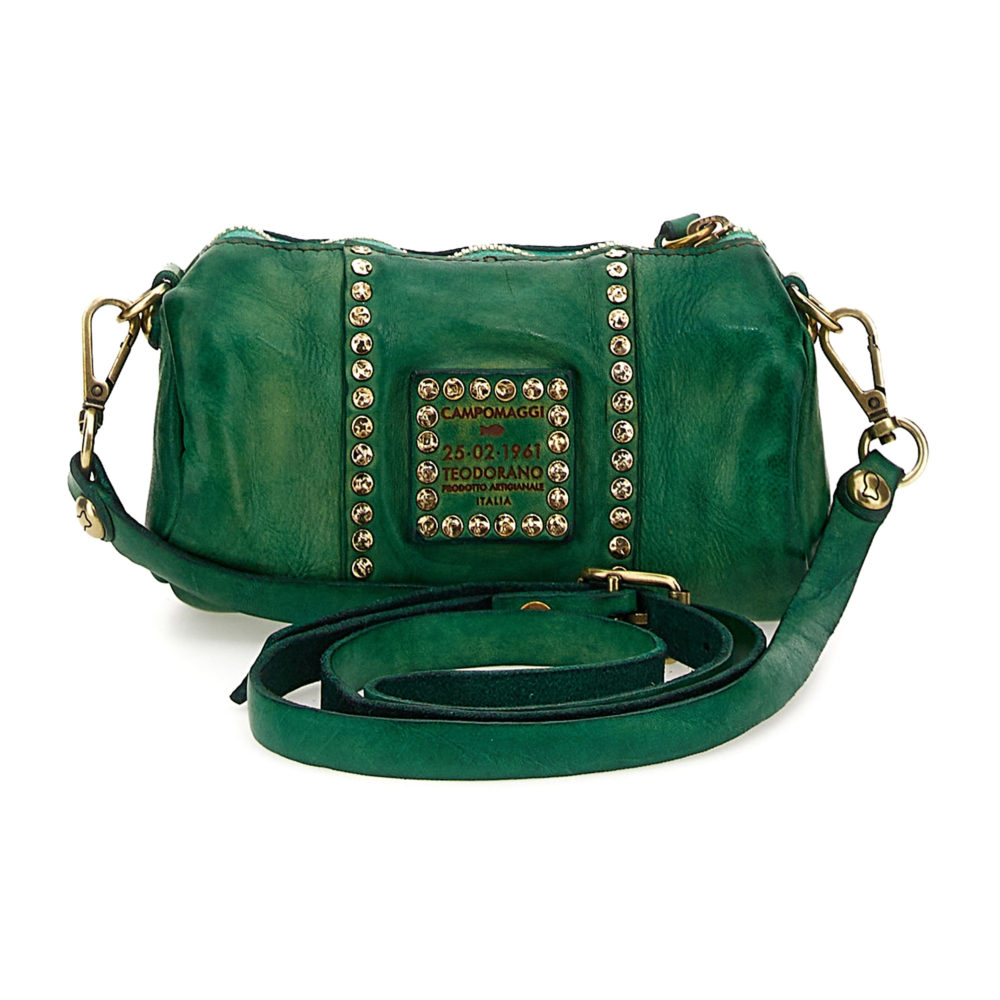 Crossbody Bag Kura Green | Campomaggi