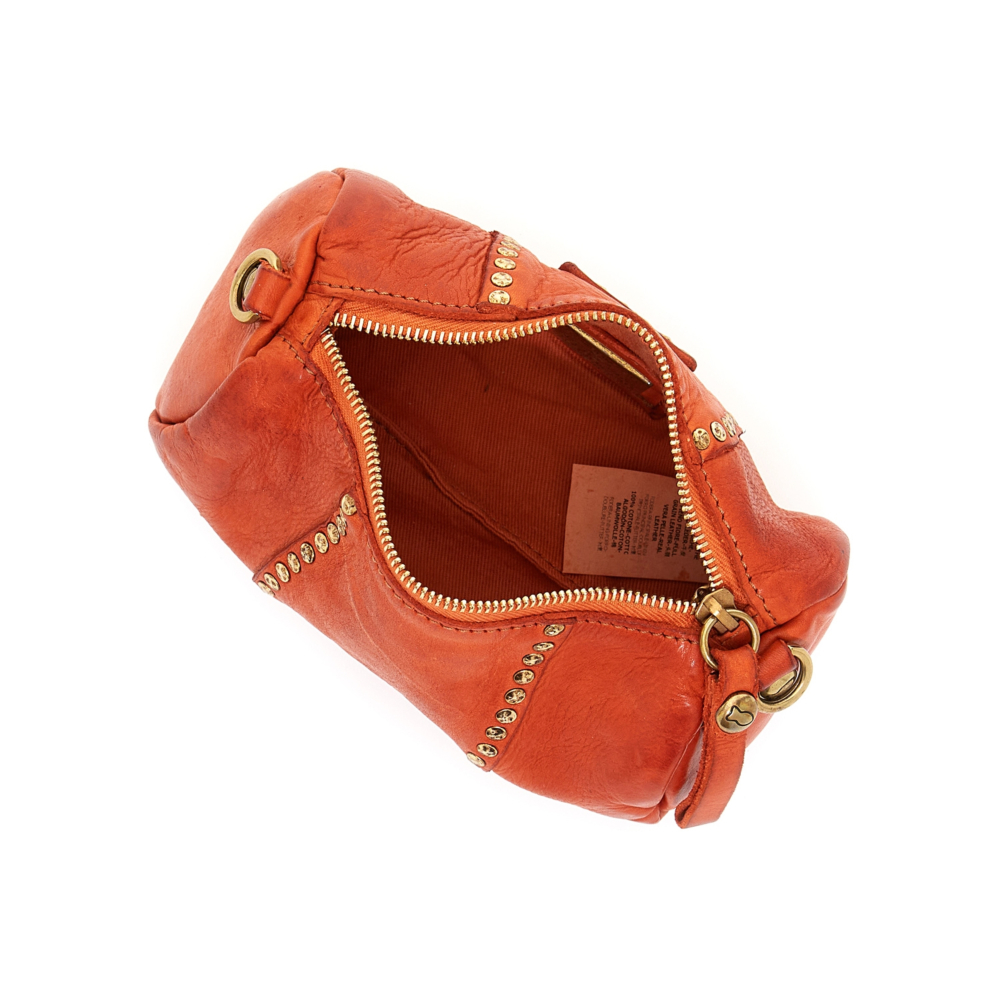 Kurage☀︎ Crossbody Bag Kura Orange | Campomaggi