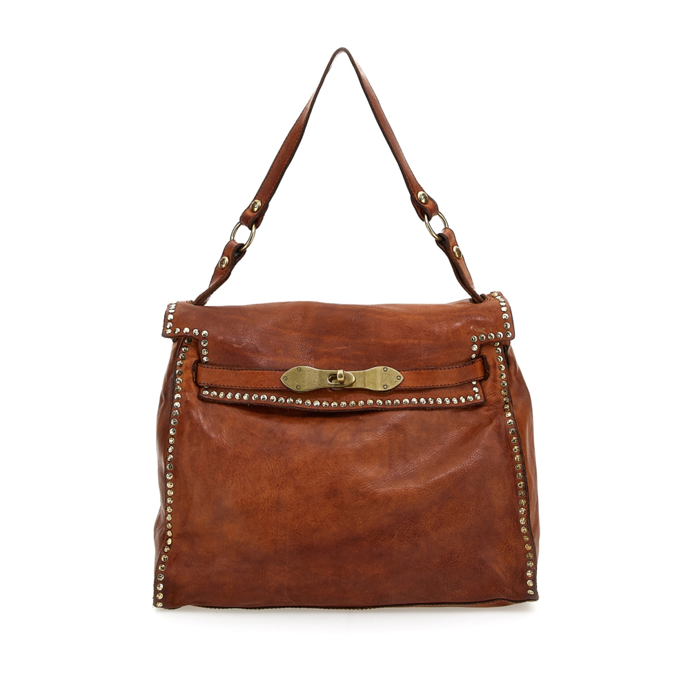 Shoulder Bag Kura Cognac | Campomaggi