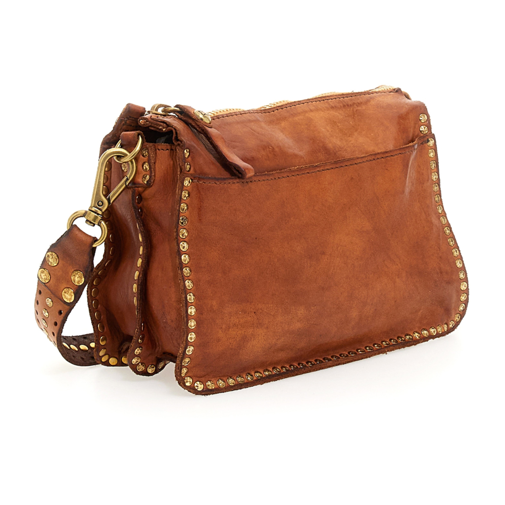 CAMPOMAGGI Umhängetasche Waist Bag Mini Cognac