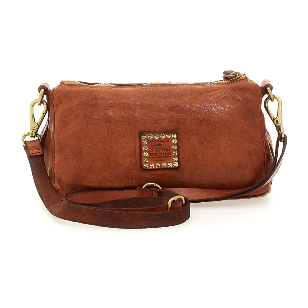 ショルダーバッグ・ポシェット Campomaggi Kura Cognac Crossbody Bag Crossbody Bag Kura Cognac | Campomaggi