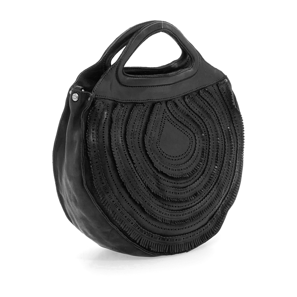 Crossbody Bag Malibu' Black Campomaggi