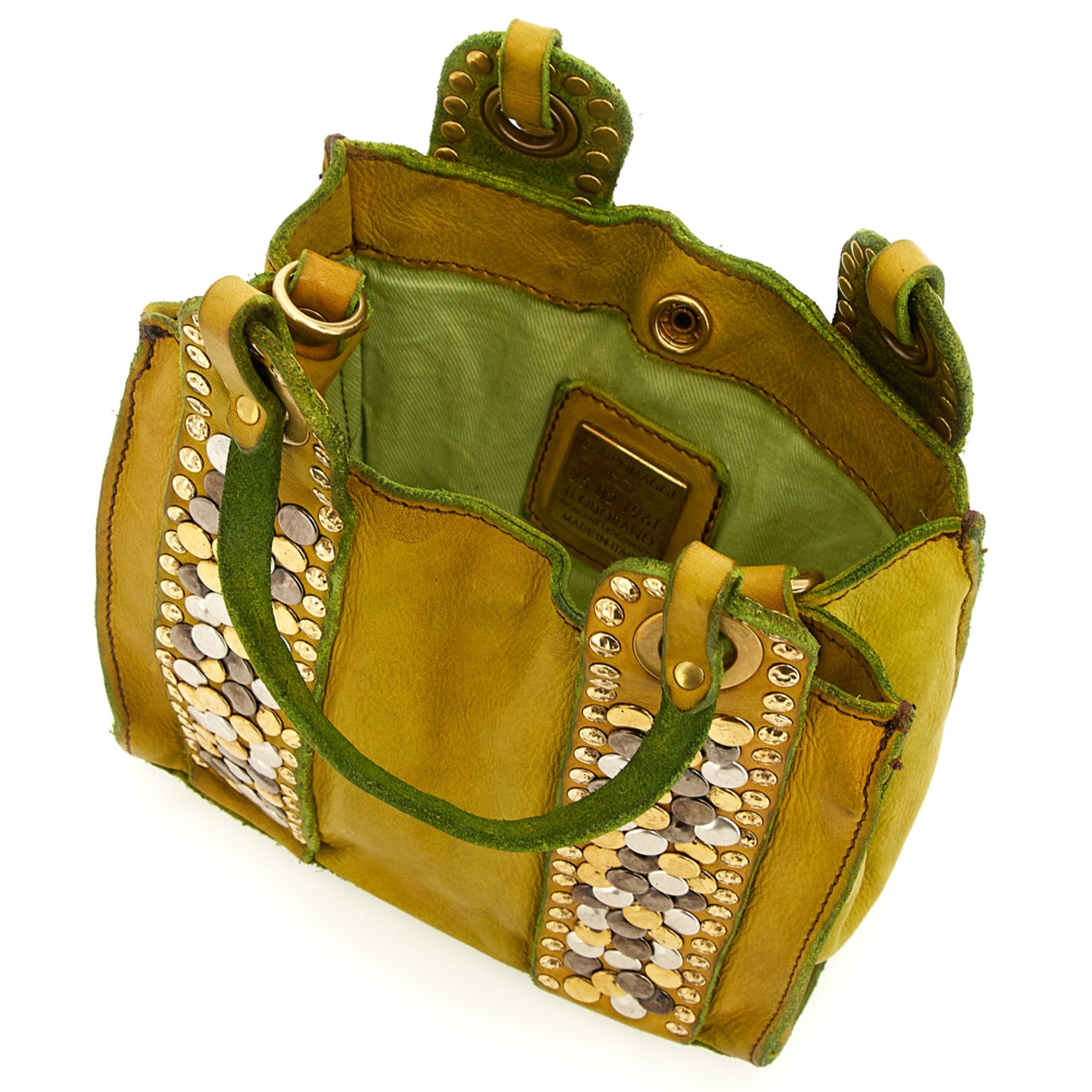 Crossbody Bag Liri Yellow | Campomaggi